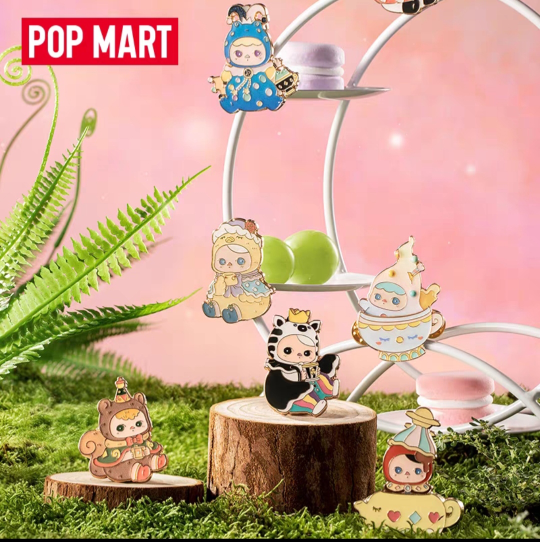 PUCKY动物茶话会系列-盲盒徽章